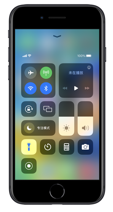 广灵苹果14维修分享苹果iPhone 14 Pro手电筒开启方法 