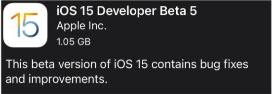 广灵苹果手机维修分享如何升级到iOS15.0 beta5 
