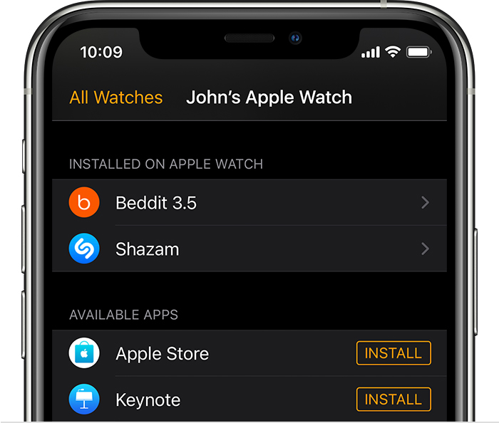 广灵苹果手机维修分享如何在 Apple Watch 上下载应用 